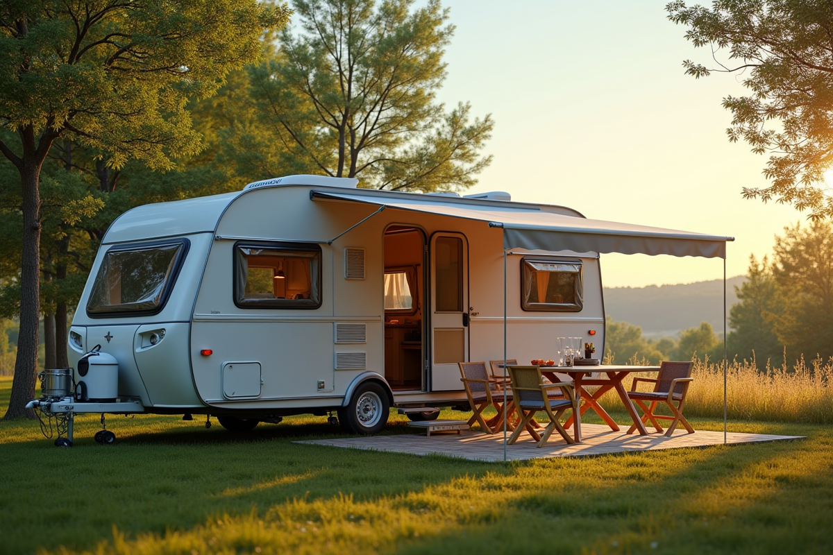 caravane intérieure