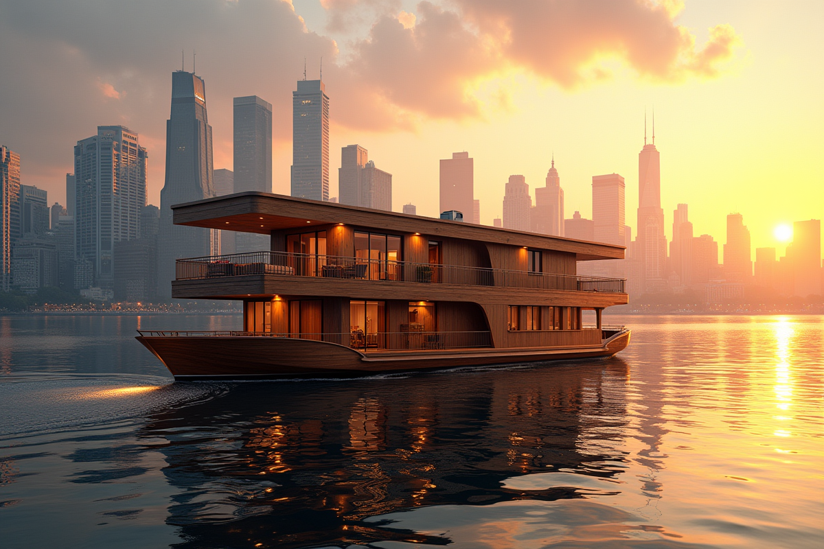 maison flottante
